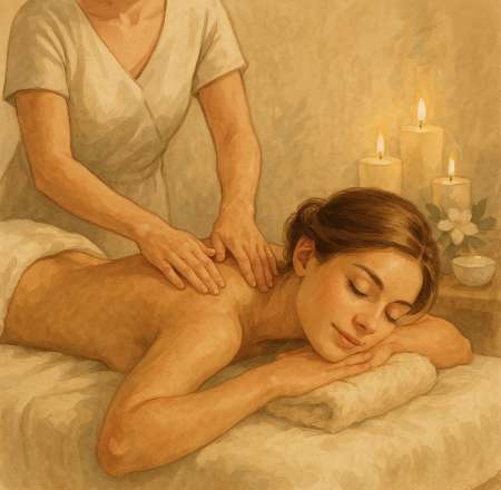 Massage d�tente relaxation