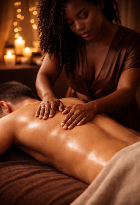 Salon de massage �pilation Homme