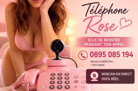 Le vrai téléphone rose en visio